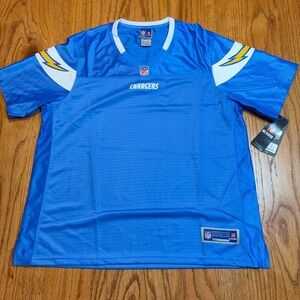NFL Pro Line‎ San Diego Chargers Jersey Blank Womens XL Air Blue NWT